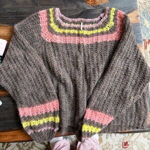 FREE PEOPLE SWEATER, SIZE SMALL